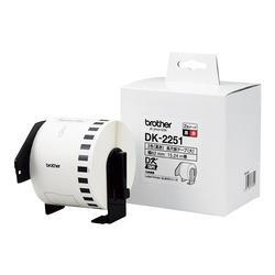 ブラザー(brother) DK-2251 長尺紙テープ（黒赤） QL-800/QL-820シリーズ用