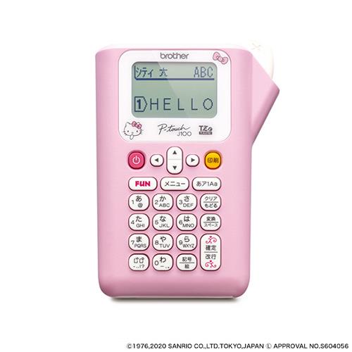 ブラザー(brother) PT-J100KTP キティピンク ピータッチ P-touch ラベルライター