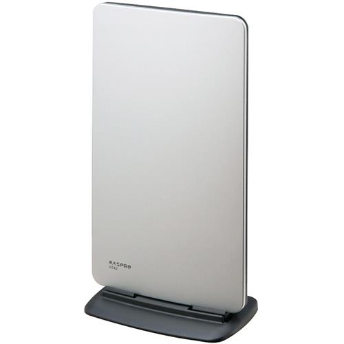 マスプロ(MASPRO) UTA2B-S シルバー 屋内用UHF卓上アンテナ ブースター内蔵