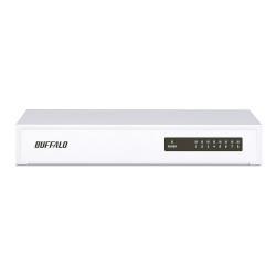 バッファロー(BUFFALO) LSW4-TX-8NS/WH(ホワイト) スイッチングHub 8ポート