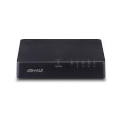 バッファロー(BUFFALO) LSW4-TX-5EP/BKD ブラック 10/100Mbps対応 スイッチングHub 5ポート