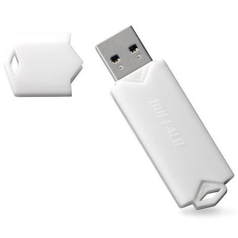 バッファロー(BUFFALO) RUF3-YUF128GA-WH ホワイト USB3.2メモリ 128GB