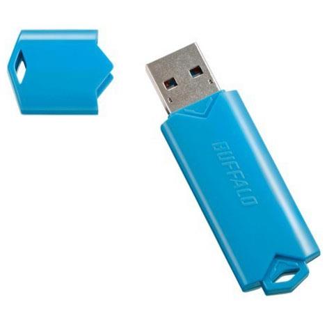 バッファロー(BUFFALO) RUF3-YUF32GA-BL(ブルー) USB3.2メモリ 32GB
