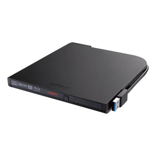 バッファロー(BUFFALO) BRXL-PTV6U3-BKB ブラック USB3.2 Gen1 対応 ポータブルBD 書込ソフト添付