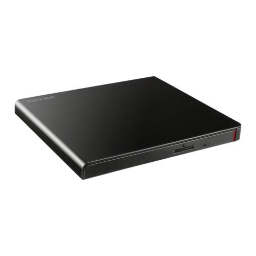バッファロー(BUFFALO) DVSM-PLS8U2-BKB ブラック USB2.0対応 ポータブルDVD 再生/書込ソフト添付