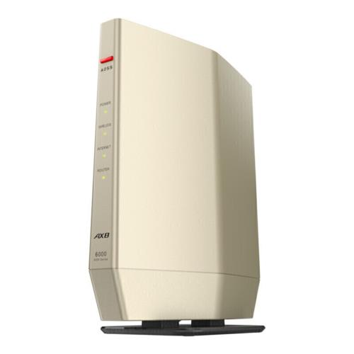 バッファロー(BUFFALO) WSR-6000AX8P-CG シャンパンゴールド Wi-Fi 6 4803+1147Mbps IPv6 OFDMA対応 Wi-Fiルーター AirStation