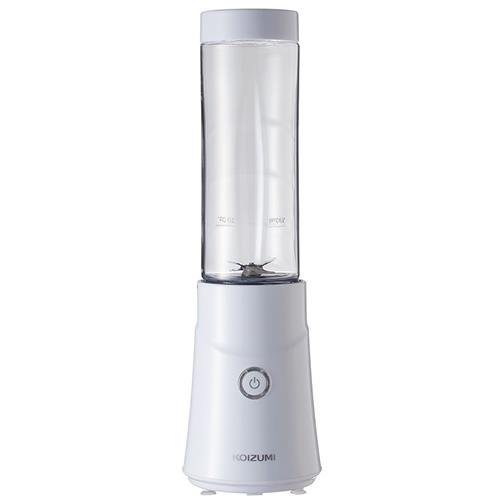 コイズミ(KOIZUMI) KMX-0300-W ﾎﾜｲﾄ USB充電式 コードレスボトルミキサー 4枚刃 容量280ml 充電時5W