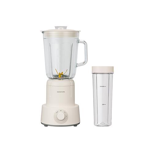 コイズミ(KOIZUMI) KMX-1001-W(ホワイト) ミキサー 1000ml 1L ガラスボトル 大容量