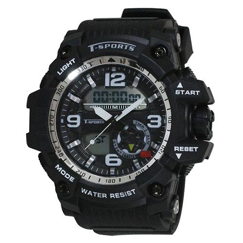 クレファー TS-AD095-(BK) アナログ&デジタルウォッチ 腕時計 国内正規品