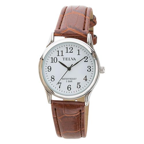 クレファー TE-AM147-BRS(ブラウンXホワイト) アナログウォッチ 腕時計