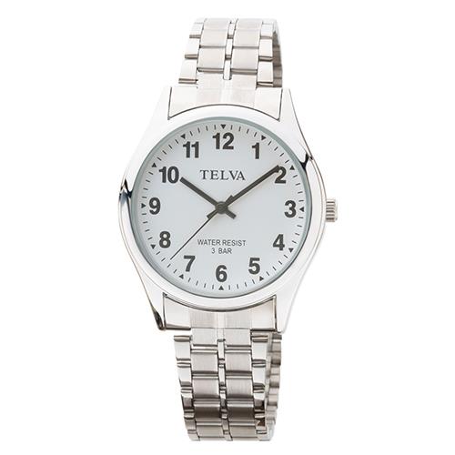 クレファー TE-AM148-WTS(シルバーXホワイト) アナログウォッチ 腕時計