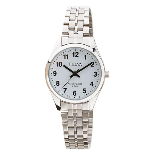 クレファー TE-AL148-WTS(シルバー×ホワイト) アナログウオッチ 腕時計 国内正規品