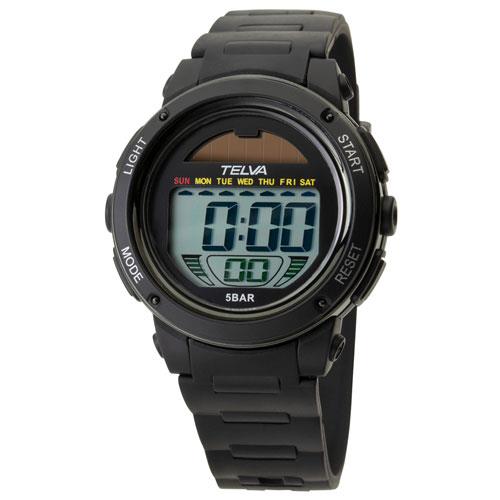 クレファー TE-D192-BK(ブラック) TELVA ソーラー メンズ