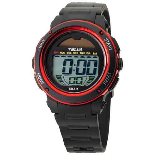 クレファー TE-D192-RD(レッド) TELVA ソーラー メンズ