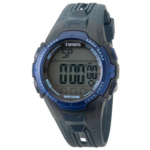 クレファー TS-D229-NV ブラック×ネイビー T-SPORTS クオーツ メンズ