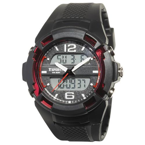 クレファー TS-AD251-RD(ブラック×レッド) T-SPORTS メンズ