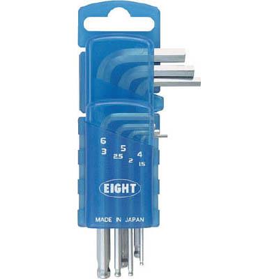 エイト TS-7SD 六角棒スパナ テーパーヘッド 標準寸法 ドアホルダー セット