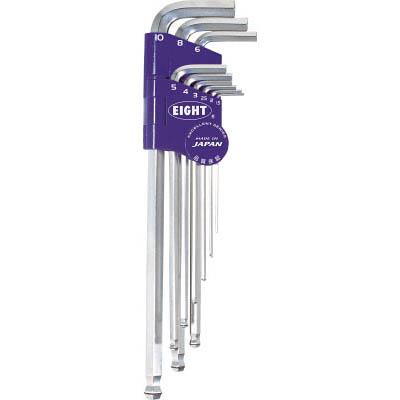 エイト BCT-S9 六角棒スパナ ボルトキャッチ テーパーヘッド エキストラロング セット