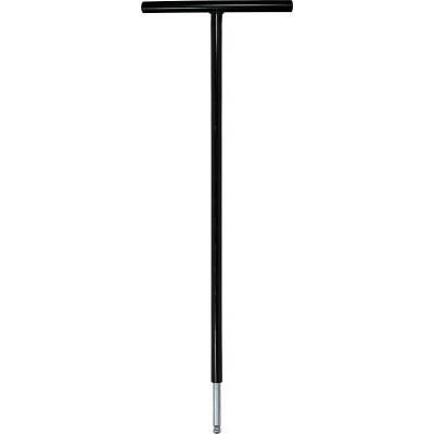 エイト STT500-8 T型 六角棒スパナ テーパーヘッド 鉄ハンドル 首下500mm 単品