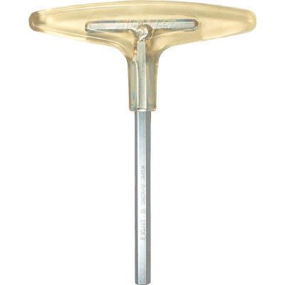 エイト EXH-8 T型 六角棒スパナ 樹脂ハンドル ショートタイプ 単品