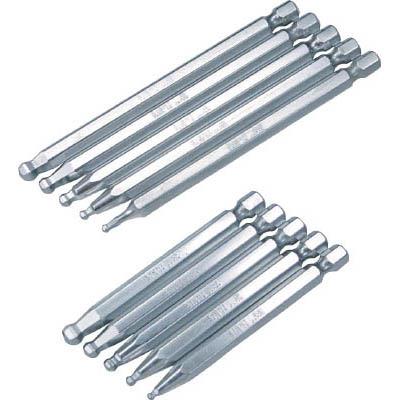 エイト EA-645MMX75 六角棒ビット テーパーヘッド 対辺6.35mm 溝9mm 単品