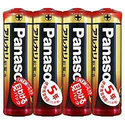 パナソニック(Panasonic) LR6XJ/4SE アルカリ乾電池 単3形 4本パック