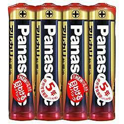 パナソニック(Panasonic) LR03XJ/4SE アルカリ乾電池 単4形 4本パック