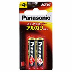 パナソニック(Panasonic) LR03XJ/2B アルカリ乾電池 単4形 2本パック