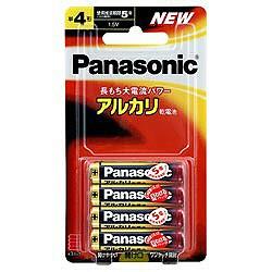 パナソニック(Panasonic) LR03XJ/4B アルカリ乾電池 単4形 4本パック