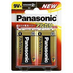 パナソニック(Panasonic) 6LR61XJ/2B アルカリ乾電池 9V形 2本パック