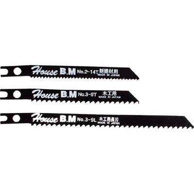 ハウスB.M(ハウスビーエム) N0214 兼用ジグソー替刃 10枚入り 新建材用 NO214