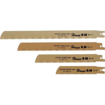 ハウスB.M(ハウスビーエム) PWB-250 バイメタルセーバーソーブレード 5枚入り 厚鋸 250×8山