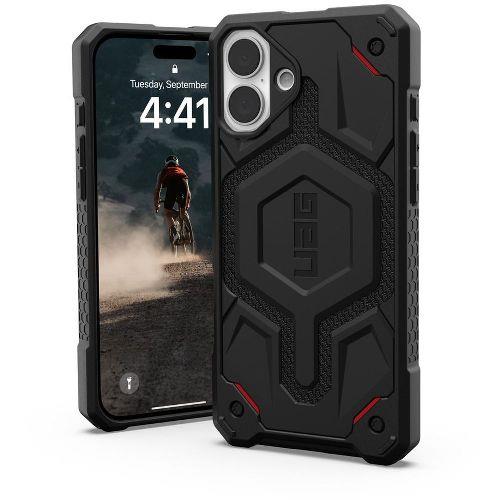 UAG(ユーエージー) UAG-RIPH24LB-PMS-KB ケブラーブラック iPhone 16 Plus用 ケース プリンストン MONARCH PRO