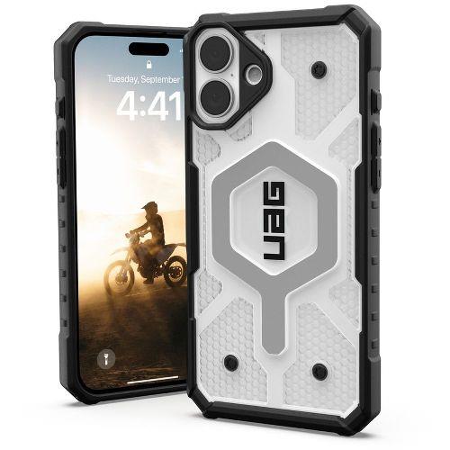 UAG(ユーエージー) UAG-RIPH24LB-MS-IC アイス iPhone 16 Plus用 ケース プリンストン MAGSAFE対応 PATHFINDER CLEAR
