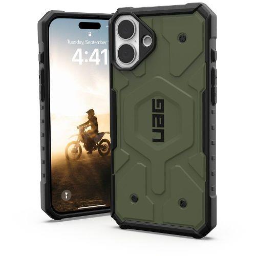 UAG(ユーエージー) UAG-RIPH24LB-MS-OL オリーブ iPhone 16 Plus用 ケース プリンストン MAGSAFE対応 PATHFINDER