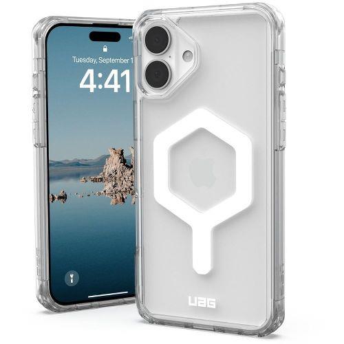 UAG(ユーエージー) UAG-RIPH24LB-YMS-I/W アイス/ホワイト iPhone 16 Plus用 ケース プリンストン MAGSAFE対応 PLYO