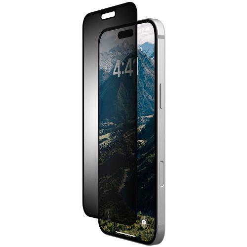 UAG(ユーエージー) UAG-RIPH24LB-RPE-SP iPhone 16 Plus用 画面保護ガラス プリンストン REMOVABLE PRVACY SCREEN