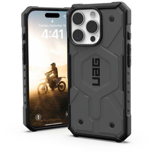 UAG(ユーエージー) UAG-RIPH24MA-MS-SV シルバー iPhone 16 Pro用 ケース プリンストン MAGSAFE対応 PATHFINDER