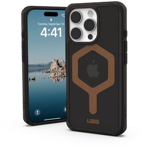 UAG(ユーエージー) UAG-RIPH24MA-YMS-B/B ブラック/ブロンズ iPhone 16 Pro用 ケース プリンストン MAGSAFE対応 PLYO
