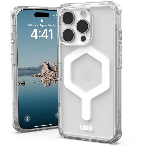 UAG(ユーエージー) UAG-RIPH24MA-YMS-I/W アイス/ホワイト iPhone 16 Pro用 ケース プリンストン MAGSAFE対応 PLYO