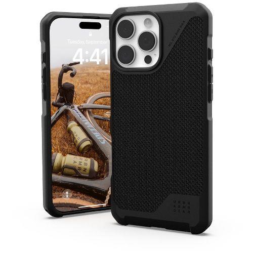 UAG(ユーエージー) UAG-RIPH24LA-FLTM-KB ケブラーブラック iPhone 16 Pro Max用 ケース プリンストン METROPOLIS LT