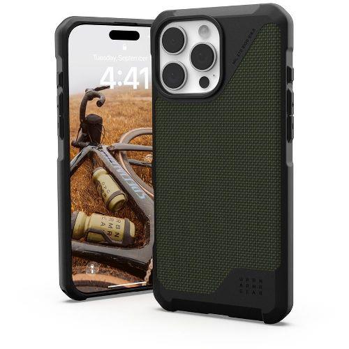 UAG(ユーエージー) UAG-RIPH24LA-FLTM-KO ケブラーオリーブ iPhone 16 Pro Max用 ケース プリンストン METROPOLIS LT