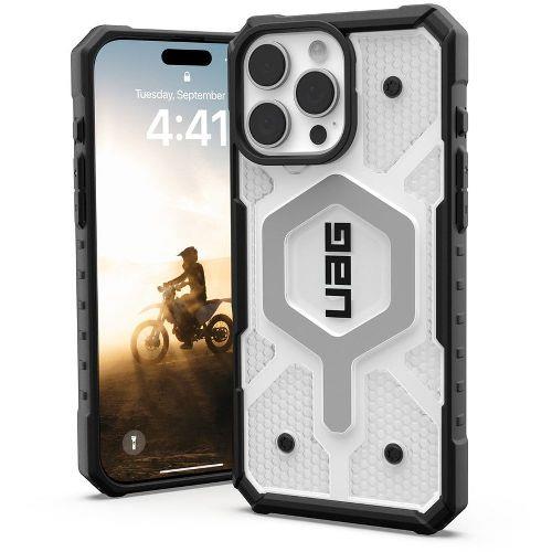 UAG(ユーエージー) UAG-RIPH24LA-MS-IC アイス iPhone 16 Pro Max用 ケース プリンストン MAGSAFE対応 PATHFINDER CLEAR