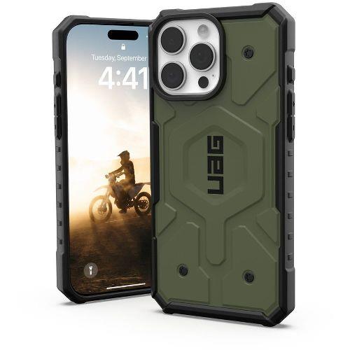 UAG(ユーエージー) UAG-RIPH24LA-MS-OL オリーブドラブ iPhone 16 Pro Max用 ケース プリンストン MAGSAFE対応 PATHFINDER