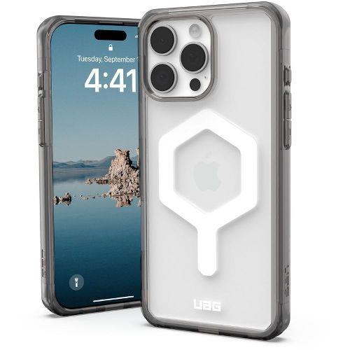 UAG(ユーエージー) UAG-RIPH24LA-YMS-A/W アッシュ/ホワイト iPhone 16 Pro Max用 ケース プリンストン MAGSAFE対応 PLYO