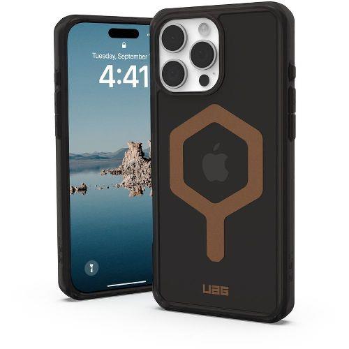 UAG(ユーエージー) UAG-RIPH24LA-YMS-B/B ブラック/ブロンズ iPhone 16 Pro Max用 ケース プリンストン MAGSAFE対応 PLYO