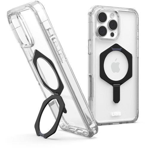 UAG(ユーエージー) UAG-RIPH24LA-YXM-B/C ブラック/クリア iPhone 16 Pro Max用 ケース プリンストン MAGSAFE対応 PLYO XTE