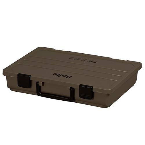 ベストコ MA-4030(ブラウン) 小物収納 パーツストレージ ボックス 仕切付 Boiteリビング
