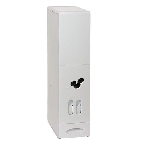 ベストコ MA-3903 オフホワイト ハイザー 米びつ 33kg 計量機能 スリム 大容量 無洗米対応