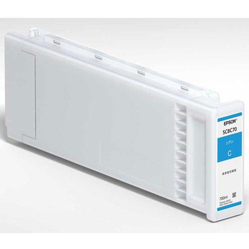 エプソン(EPSON) SC8C70 純正 インクカートリッジ シアン 700ml